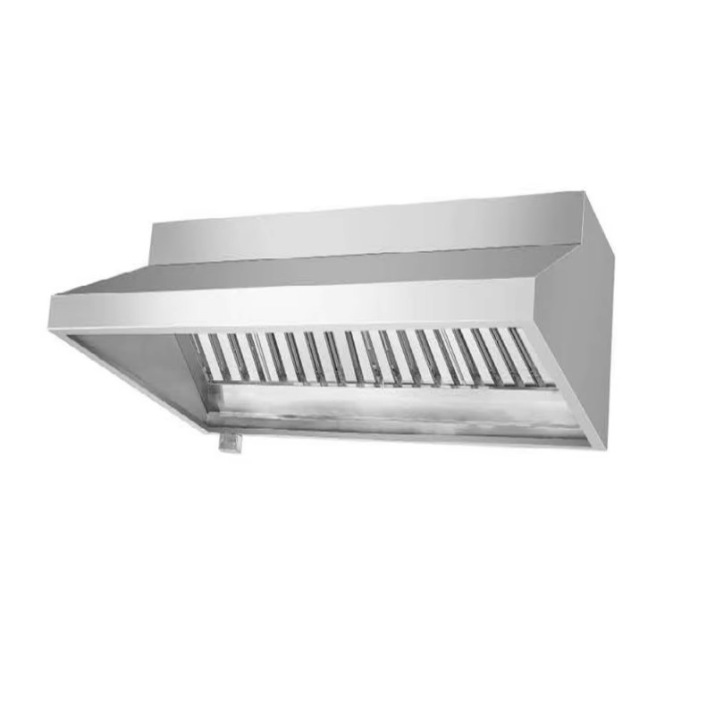 Range Commercial Kitchen - Gewerbliche Edelstahl-Dunstabzugshaube für Küchen Integrierte Abzugshaube