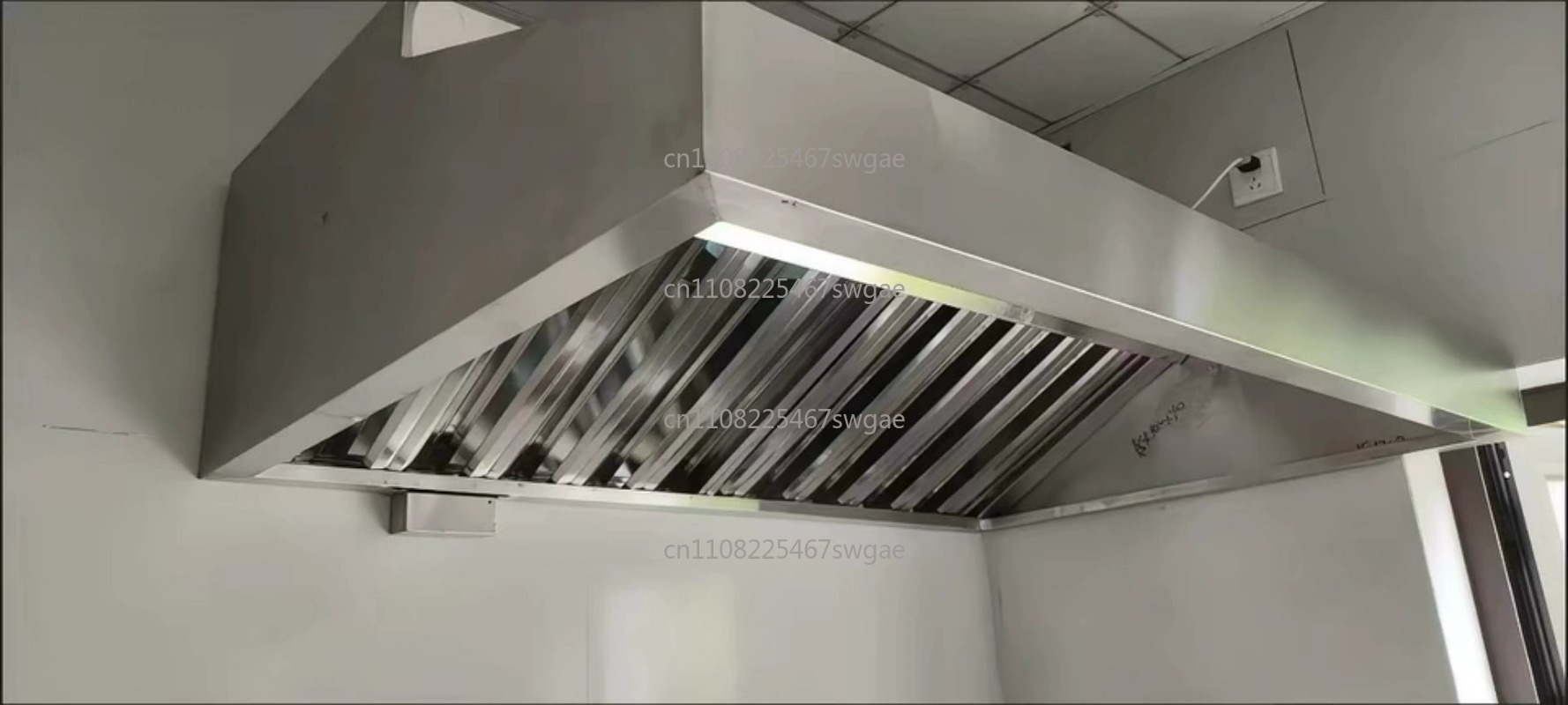 Range Commercial Kitchen - Edelstahl-Küchenabzugshaube mit Hoher Leistung für Restaurants