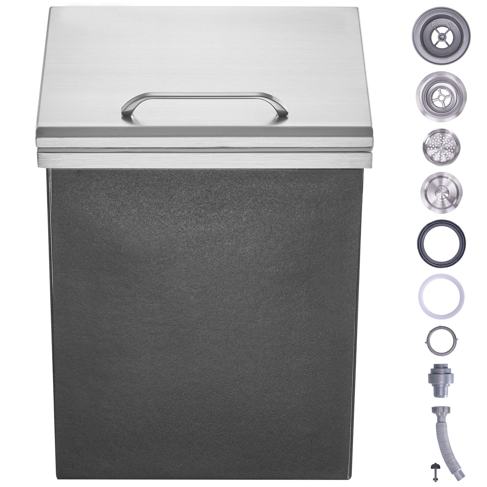 Commercial Kitchen Bin - Eisbehälter zum Einsetzen, 14 Zoll L