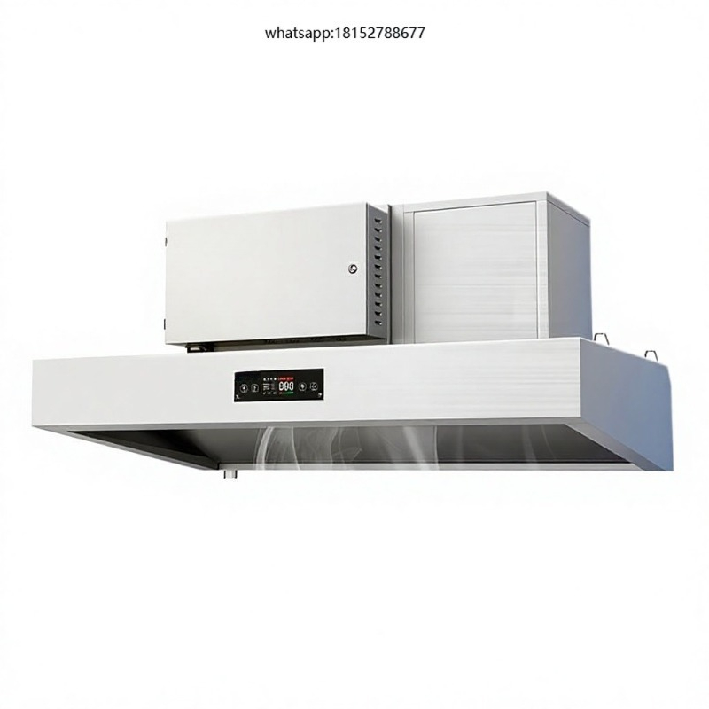 Commercial Kitchen Hoods - Umweltfreundliche Intelligente Dunstabzugshaube mit Integrierter Ölrauch-Reinigungseinheit