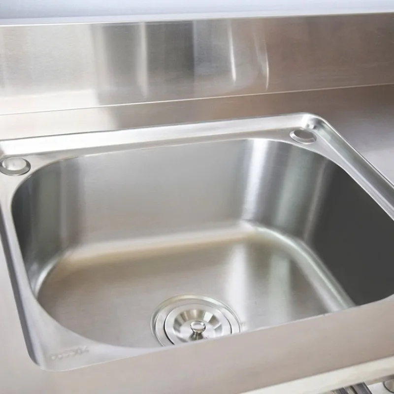 Freistehender Edelstahlspülbec – Commercial Kitchen Worktops Bewertung und Preis